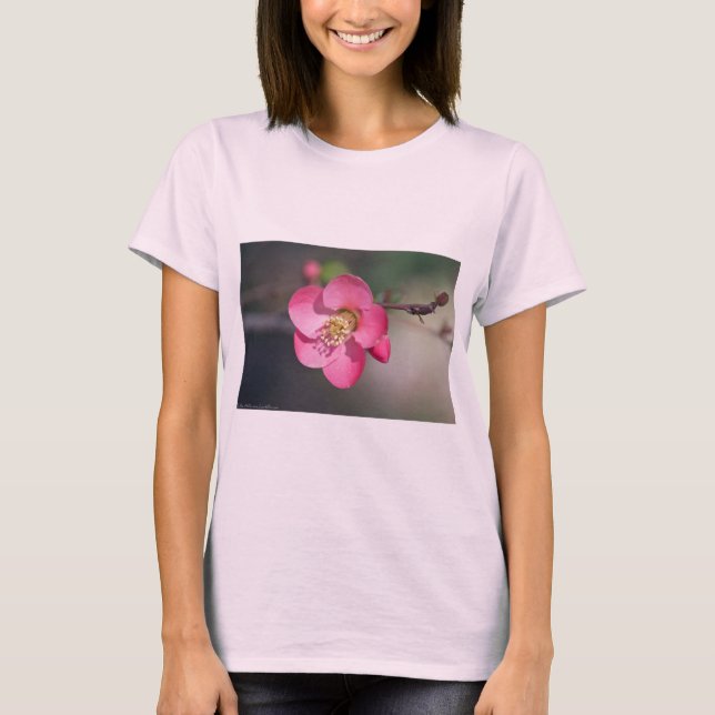 Camiseta Quince de Flores Rosa Perfecto (Anverso)