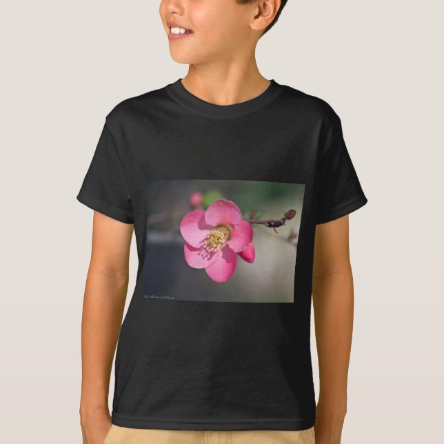 Camiseta Quince de Flores Rosa Perfecto (Anverso)