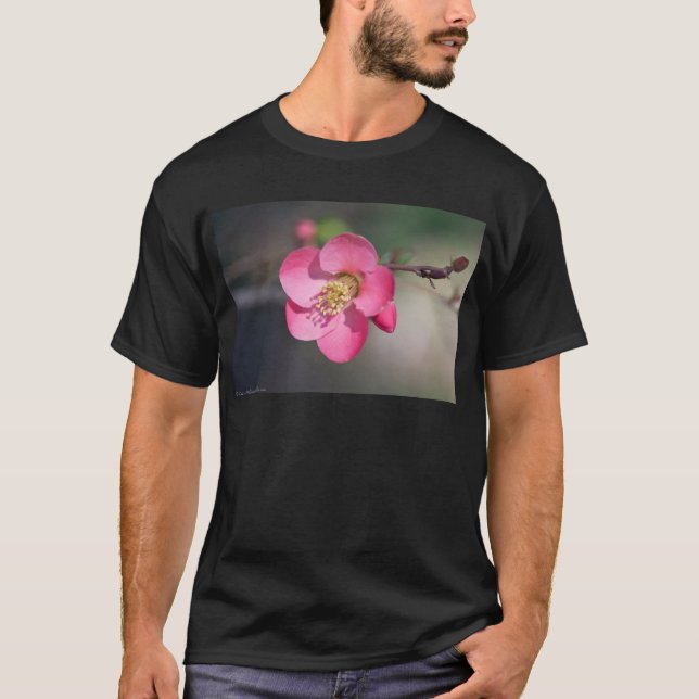 Camiseta Quince de Flores Rosa Perfecto (Anverso)