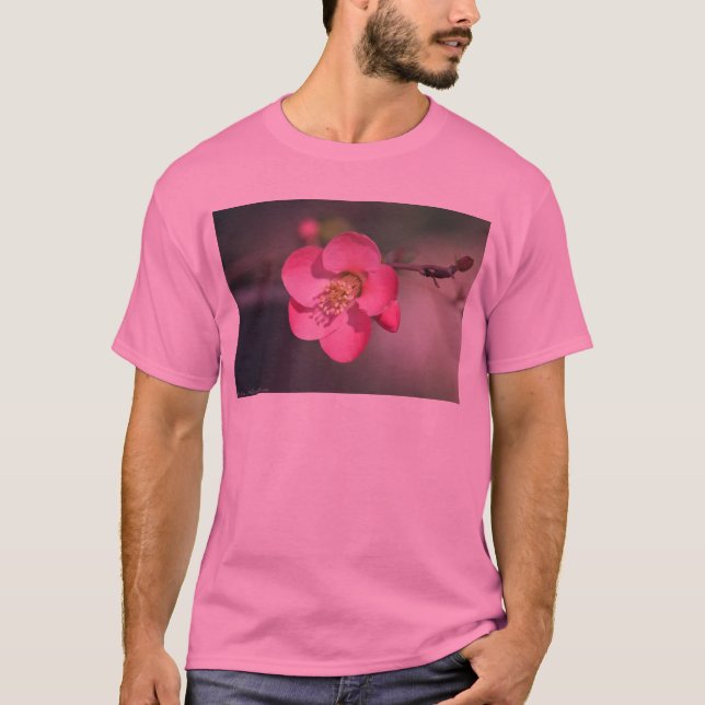 Camiseta Quince de Flores Rosa Perfecto (Anverso)