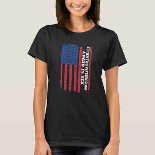 Camiseta Quince dos Quince cuatro por par es seis Ga de Bas