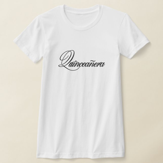 Camiseta Quinceañera (Distribución)