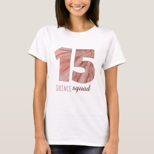 Camiseta Quinceanera 15º cumpleaños