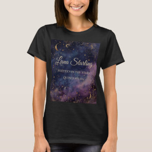 Camiseta Quinceañera Celestial, personalizado