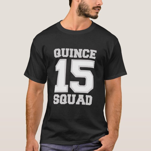 Camiseta Quinceanera Quince (Anverso)