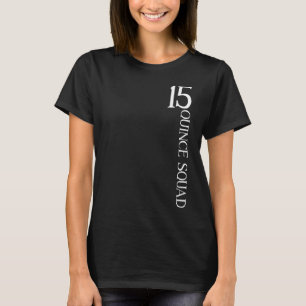 Camiseta Quinceanera Quinceanera Chicas de cumpleaños númer