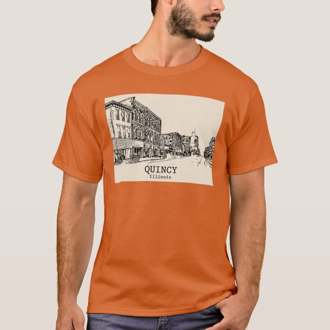 Camiseta Quincy Illinois 1 (Anverso)