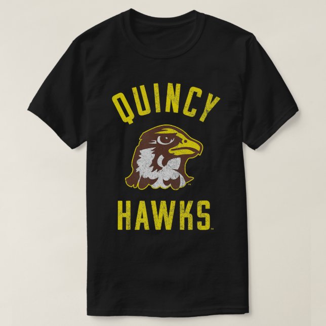 Camiseta Quincy University Hawks Large T-Shirt (Diseño del anverso)