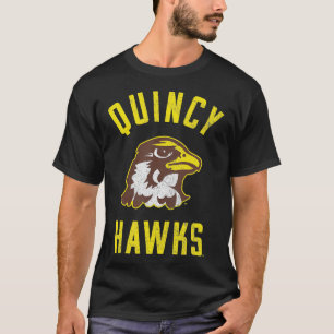 Camiseta Quincy University Hawks Large T-Shirt