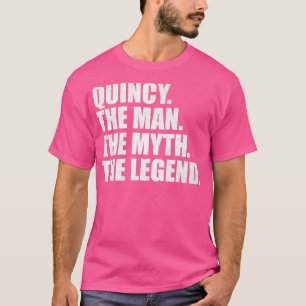 Camiseta QuincyQuincy Nombre Quincy Nombre dado nombre