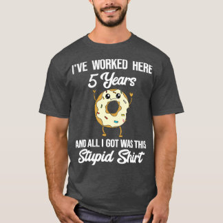 Camiseta Quinquenal de Aniversario del Trabajo Hito de la c