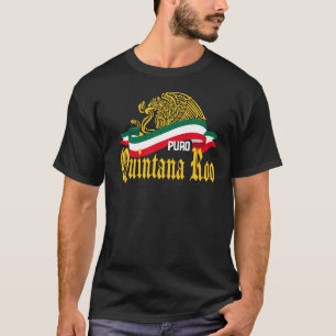 Camiseta Quintana Ro México Puro Quintana Ro Águila Amarill