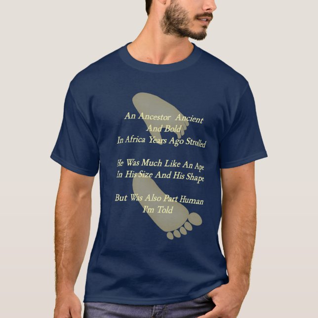 Camiseta Quintilla de la evolución (Anverso)