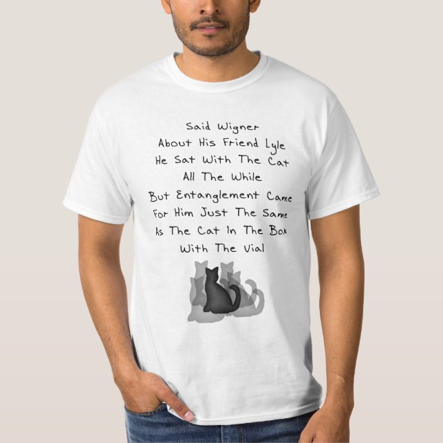 Camiseta Quintilla del amigo de Wigner (Anverso)