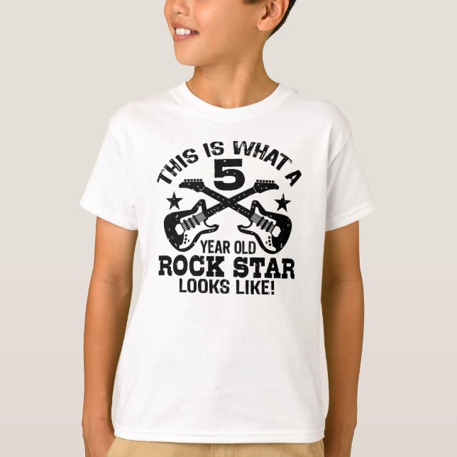 Camiseta Quinto cumpleaños (Anverso)