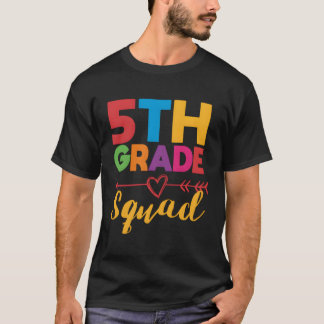 Camiseta Quinto Equipo Estudiantil De Quinto Grado Del Escu
