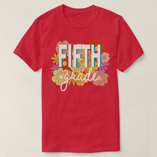 Camiseta quinto grado 3 (Diseño del anverso)