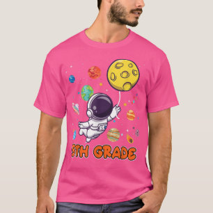 Camiseta Quinto grado Astronauta de quinto grado de cumplea