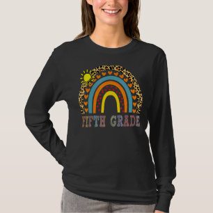 Camiseta Quinto Grado Chicas Arcoiris Equipo de Maestros 5G