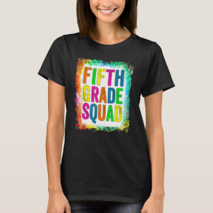 Camiseta Quinto Grado Chicas Arcoiris Equipo de Maestros 5G