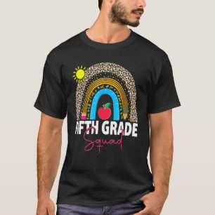 Camiseta Quinto Grado Chicas Arcoiris Equipo de Maestros 5G