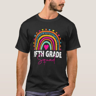 Camiseta Quinto Grado Chicas Arcoiris Equipo de Maestros 5G