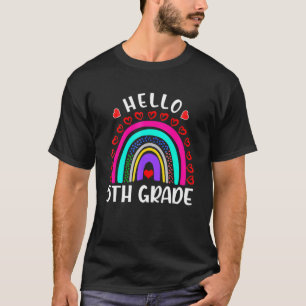 Camiseta Quinto Grado Chicas Arcoiris Equipo de Maestros 5G