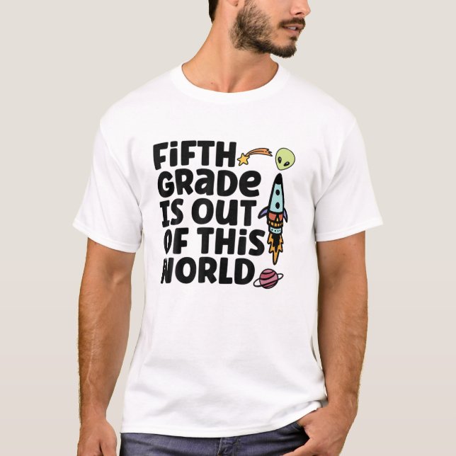 Camiseta Quinto Grado De Este Mundo (Anverso)