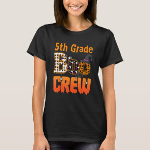 Camiseta Quinto Grado de Maestría Estudiante Halloween quin