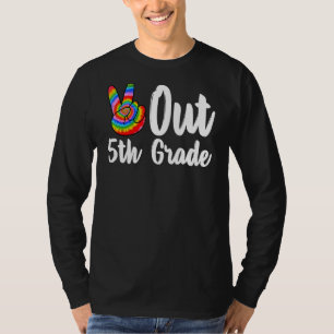 Camiseta Quinto Grado De Paz El Último Día De La Escuela 5º