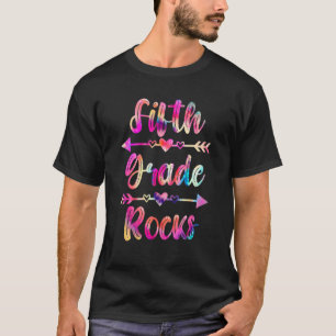 Camiseta Quinto Grado de Tye Hola de 5º Grado Roca hacia at