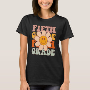 Camiseta Quinto Grado De Vuelta Al Profesor De Retro Escola