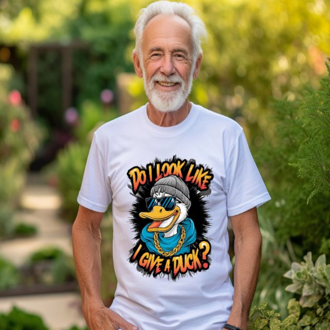 Camiseta Quirky Duck: ¿Parece Que Le Doy Un Pato? (Subido por el creador)