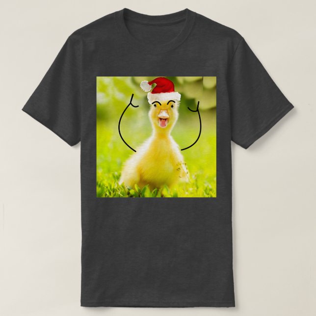Camiseta Quirky Navidades Duck (Diseño del anverso)