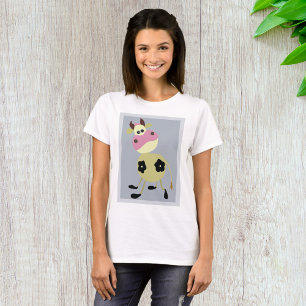 Camiseta Quirky Personalizado vaca Fun Farm Animal