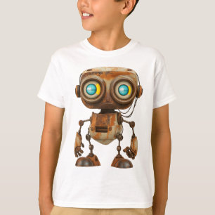 Camiseta Quirky Rusty Robot - Illus del personaje de carica