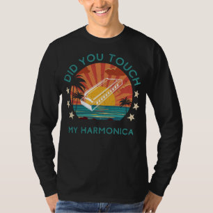 Camiseta Quirky Tocó Mi Tee De Armonía - M Humoroso