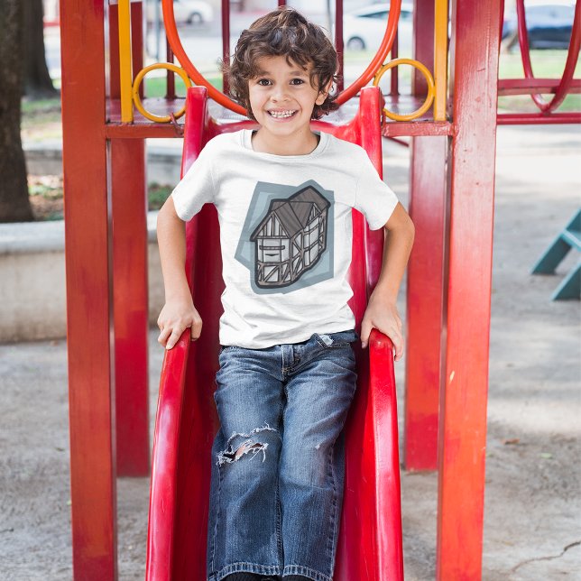 Camiseta Quirky Tudor House Arquitectura Medieval (Subido por el creador)