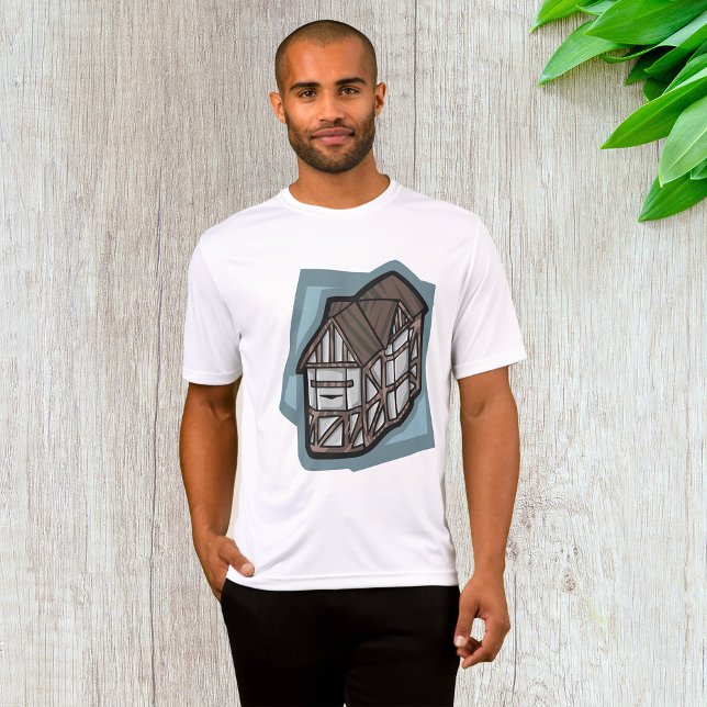 Camiseta Quirky Tudor House Arquitectura Medieval (Subido por el creador)