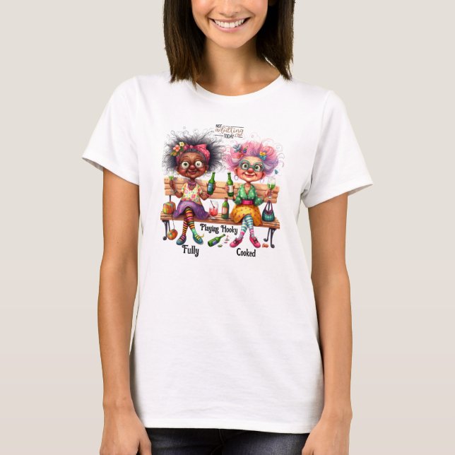 Camiseta Quirky Wine Ladies Adulto T-Shirt (Anverso)
