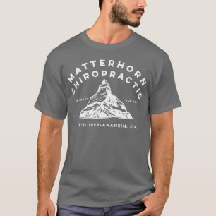Camiseta Quiropráctica Matterhorn vintage