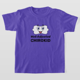 Camiseta quiropráctica para niños bien ajustada