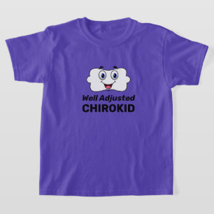 Camiseta quiropráctica para niños bien ajustada