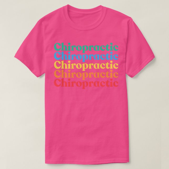Camiseta Quiropráctico (Diseño del anverso)