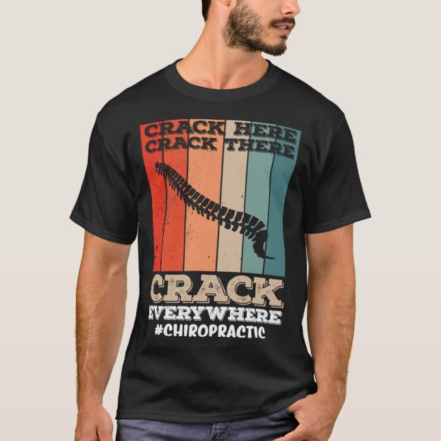 Camiseta quiropráctico ajuste espinal ChiroPRACTICAL (Anverso)
