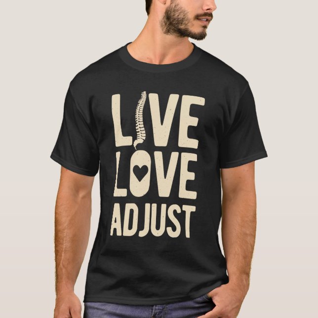 Camiseta Quiropráctico divertido (Anverso)