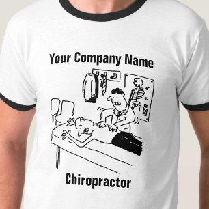 Camiseta Quiropráctico tratando a un paciente divertido dib