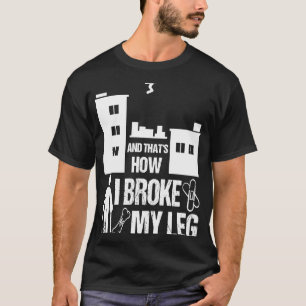 Camiseta Quirúrgica de garganta de parkour Recuperación de 