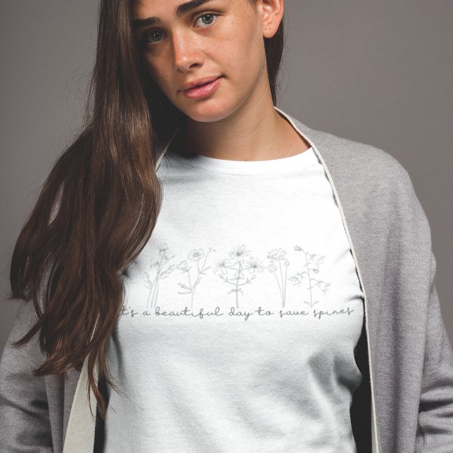 Camiseta Quirúrgica quiropráctica de flor silvestre, quirop (Subido por el creador)