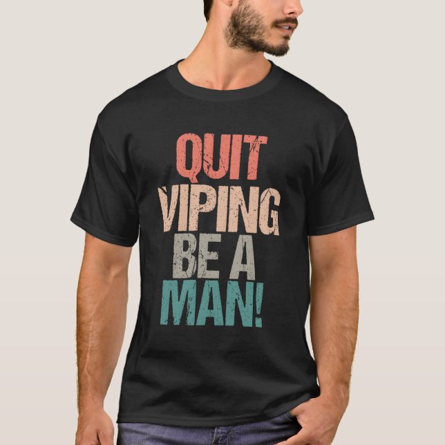 Camiseta Quit Vig Be A (Anverso)